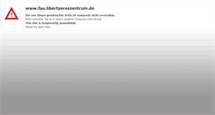 Desktop Screenshot of fau.libertaereszentrum.de